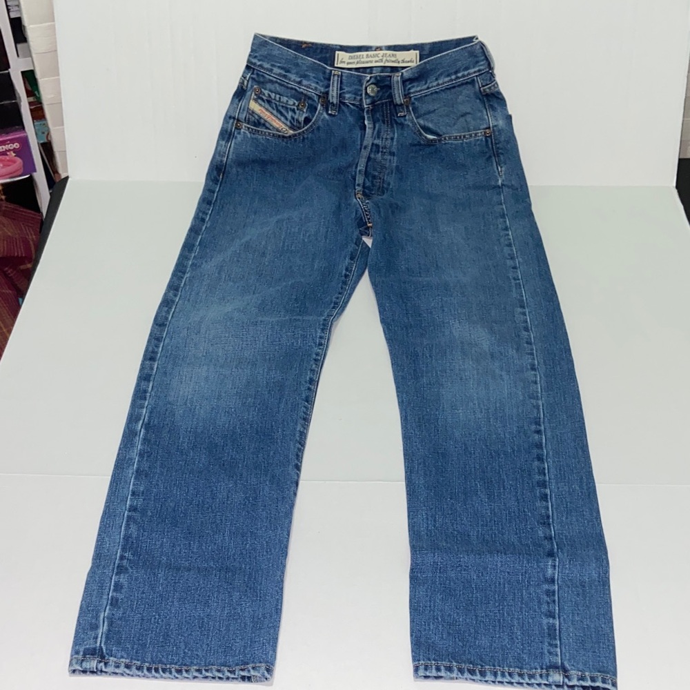 Diesel Basic Jeans Men’s Size 30 Button Fly Denim Blue Jeans
